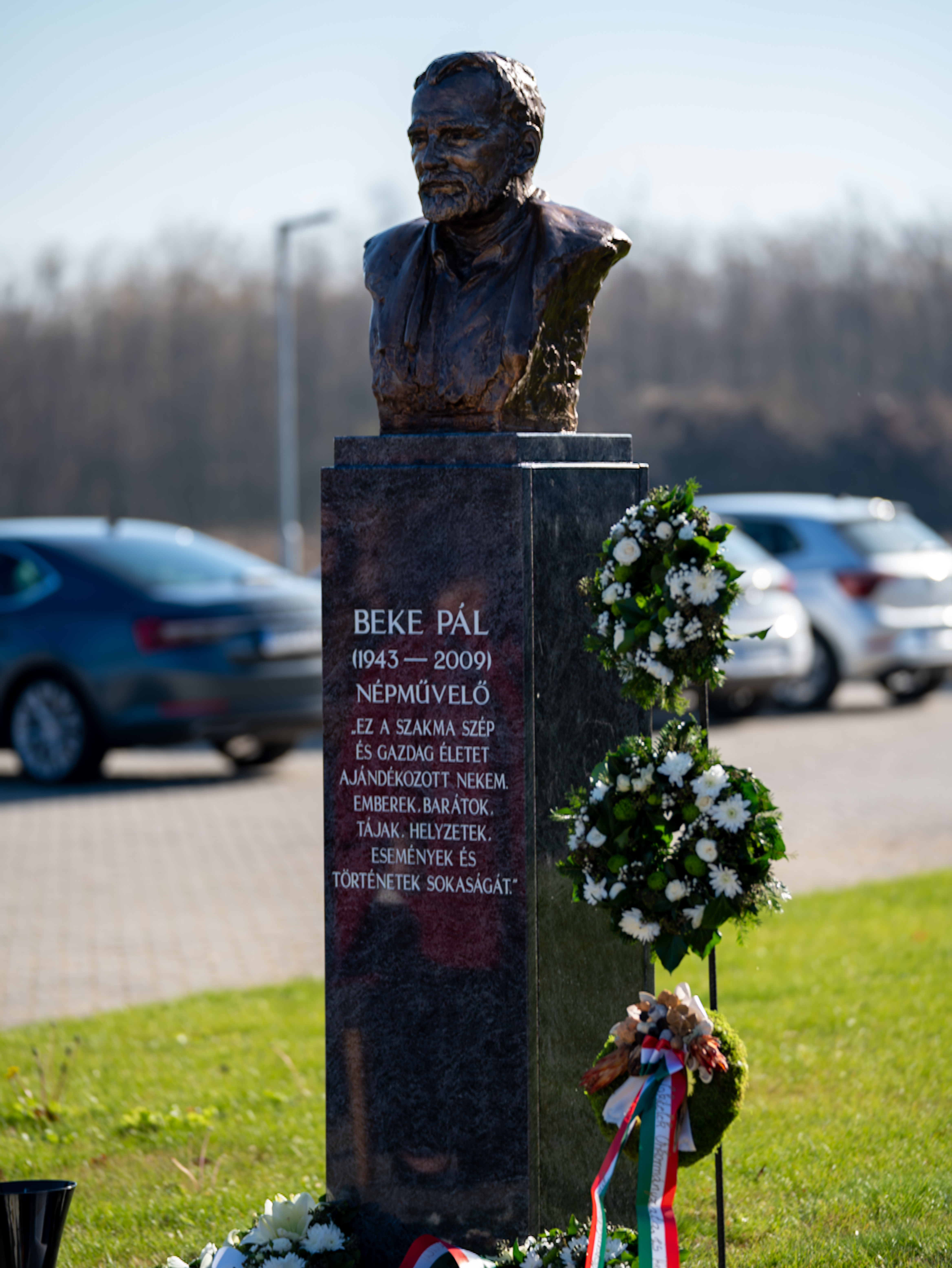 Felavatták Beke Pál szobrát 