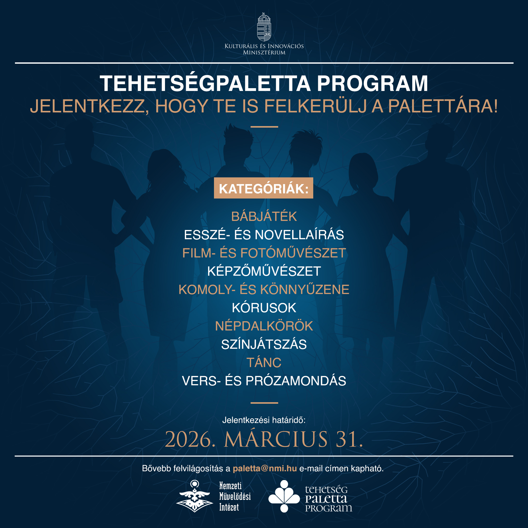 TehetségPaletta Program 2026 