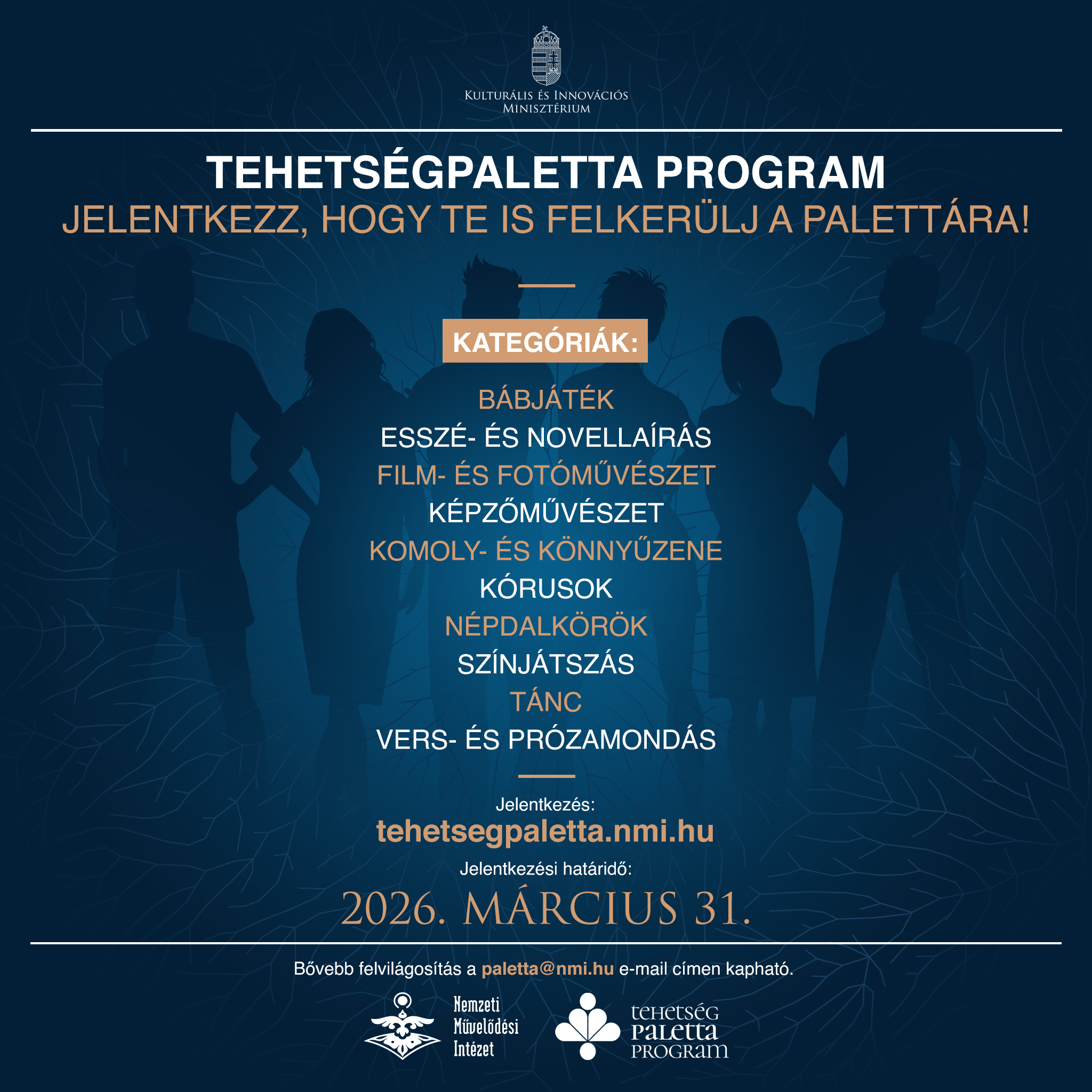 TehetségPaletta Program 2026 