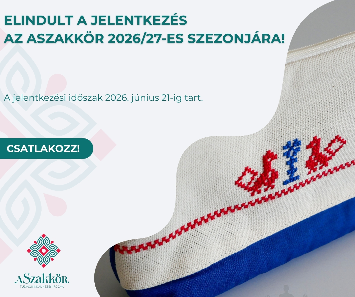 Elindult a jelentkezés a 2026/27-es ASzakkör szezonra